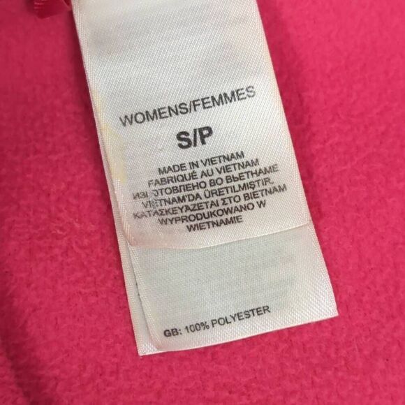 Vintage Y2K The North Face Pink Knit 1/4 Zip Pullover Jacket Winter Ski/Snow S - Picture 5 of 6